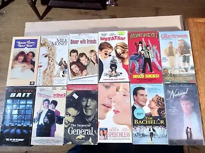 Family Movies Comedy's Vhs Lot Of 12  1990's Nostalgia Lot 2 • $10