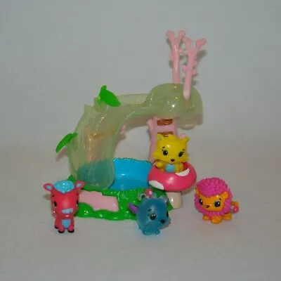 Hatchimals CollEGGtibles Mermal Magic Water Slide Playset W/ 4 Mini Hatchimals • $11.66