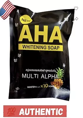 AHA Whiteni Soap For Face And Body Anti-Aging [ Free Shipping From USA ] • $15.99