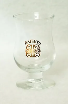 £4.95 • Buy Vintage Baileys Original Irish Cream Small Tulip Shape Stemmed Shot Glass 75ml 