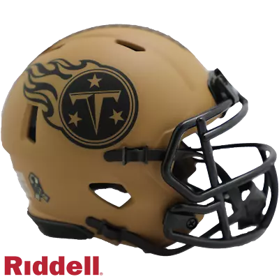 Tennessee Titan 2023 Salute To Service Alternate Riddell Speed Mini Helmet New • $36.99