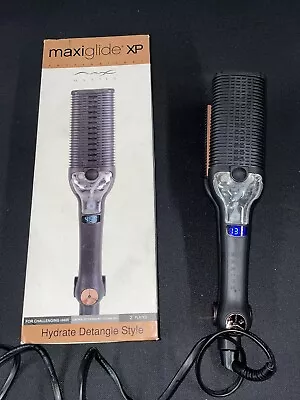 Maxius MaxiGlide Flat Iron Professional 2  Hair Straightener Steam Burst XP • $40
