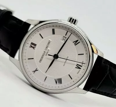 FREDERIQUE CONSTANT Classic Index Silver Dial Automatic Watch FC-303X5B3 /4/5/6 • $699.99