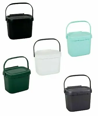 Sale! Addis 5lt Food Waste Compost Cadddy Food Waste Caddy Recyling Bin Storage • £8.50