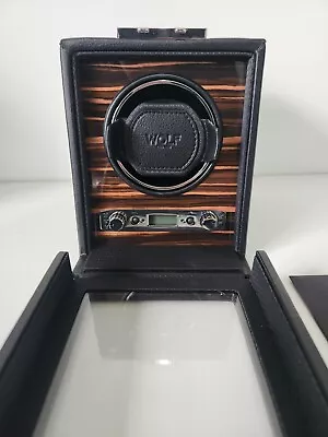 Wolf Module 2.7  Roadster Ebony Macassar Watch Winder • $599