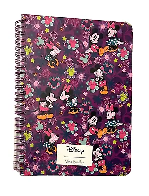 Vera Bradley Disney Mini Notebook Mickey And Minnie's Sweet Floral NWT (28225) • $21.95