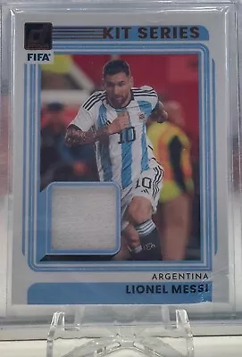 2022-23 Panini Donruss  LIONEL MESSI Kit Series Jersey Patch Argentina Damaged  • $10.50