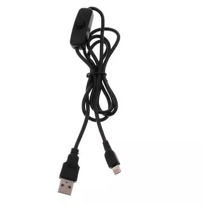 For Raspberry Pi Micro USB Power Supply Charging Cable With ON/OFF Switch 1M • £4.92