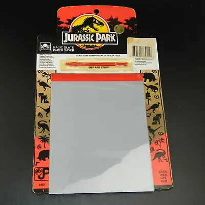 Jurassic Park Magic Slate Paper Saver Unused 1993 Amblin Entertainment Golden • $24