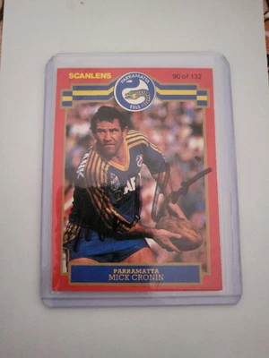 $50 • Buy 1986 Nrl Michael Cronin Hand Signed Scanlens Card!
