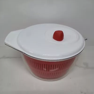 Rubbermaid Large Salad Spinner Lettuce Dryer Easy Spin Vegetable Dryer • $19.99