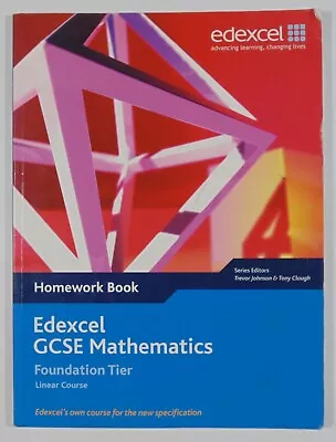 Homework Book Edexcel GCSE Mathematics Foundation Tier Linear Course • £4.89