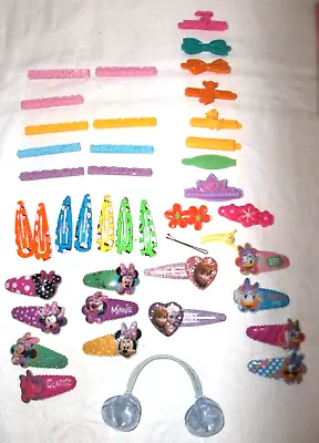 Vintage Barrettes Includes GOODY Stay Tight Hair Disney Days Of Week Lot Of 46 • $14.44