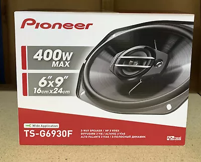 Pioneer 6x9 6x9  400W Max Power 3-Way Car/Van Rear Deck Shelf Speakers Grills • £44.99