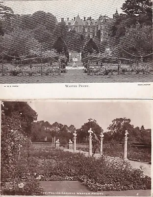 Warter Priory East Yorkshire Postcards (2 Items)                        (t4119) • £6