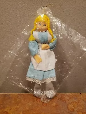 Vintage Handmade Doll Alice In Wonderland? Ornament • $11.50