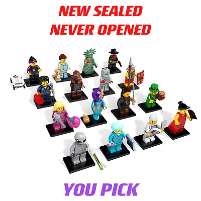 You Pick! LEGO Collectible Series 6 Minifigures 8827 Minotaur Mechanic *Sealed* • $38.99