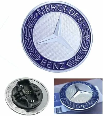 Front Hood Mounted Star Logo Badge Emblem Ornament For Mercedes-Benz C E S AMG • $10.58