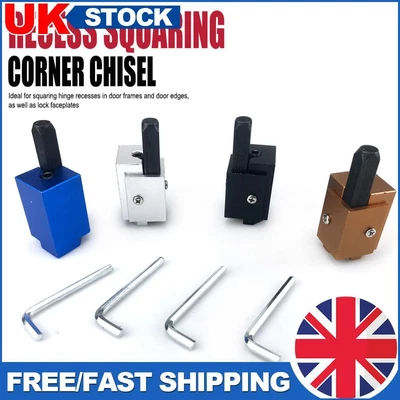 £8.39 • Buy Quick Cutting Corner Chisel Wood Chisel For Square Hinge Recesses Mortising