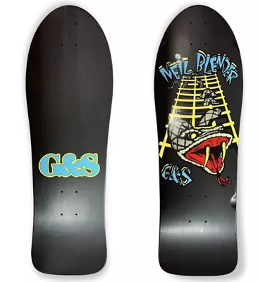 G&S Gordon & Smith Neil Blender Snake & Lattice Reissue Skateboard • $595