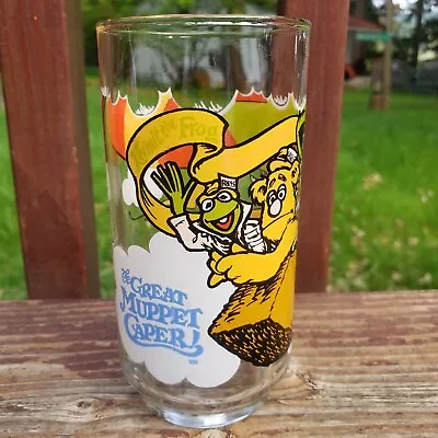 1981 McDonalds 'The Great Muppet Caper!' Drinking Glass • $24