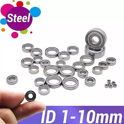 Miniature Ball Bearings Small Micro Mini 1/1.5/2/2.5/3/4/5/6/8/10mm Inner Dia • $3.59