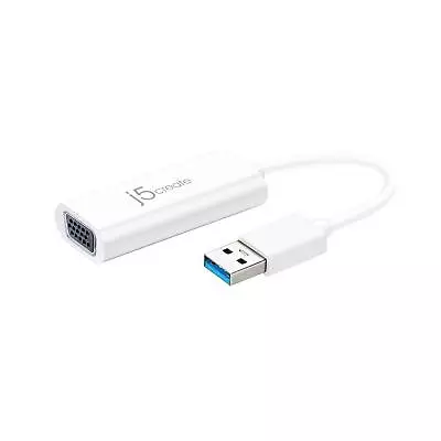 USj5create USB To VGA Adapter Cable- Multi-Monitor Desktop Display USB Video ... • $37.78
