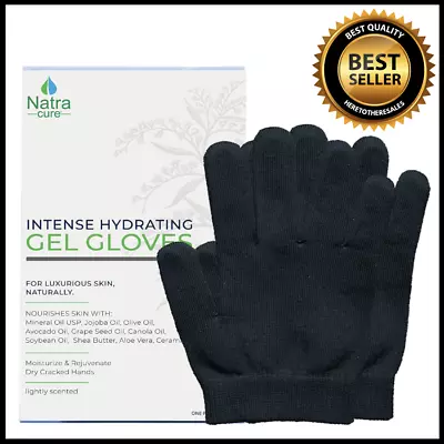 Premium Gel Infused Moisturizing Gloves For Anti-Aging Eczema Relief & Dry Hands • $12