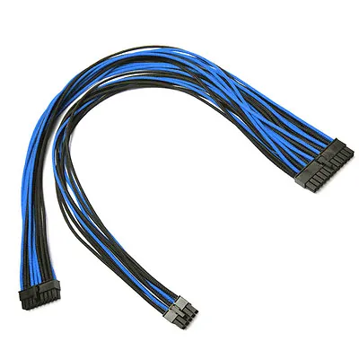 24pin 30cm Corsair Cable AX1200i AX860i AX760i RM1000 RM850 750 Dark Blue Black • £25.99