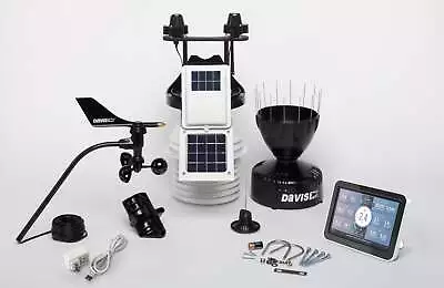 Davis Wireless Vantage Pro2 Plus Weather Station UV/Solar Radiation Sensors +Fan • $1478.27