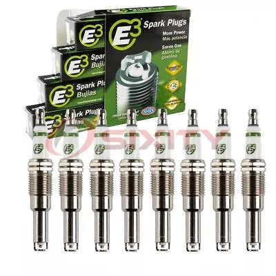 8 Pc E3 Spark Plugs For 2005-2008 Ford Mustang 4.6L V8 Ignition Wire Ub • $74.88