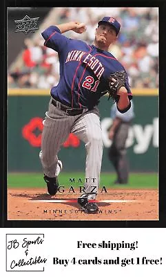 2008 Upper Deck Matt Garza #271 Minnesota Twins • $1.59