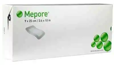 Mepore Dressings 9cm X 25 Cm X 5 Dressings • £4.44