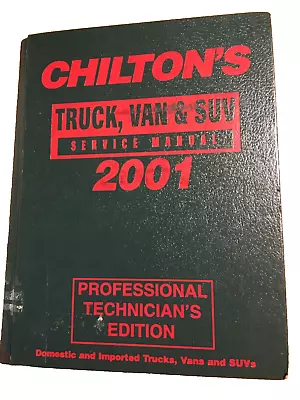 Chevy Ford GMC Truck Pick-up 1997-2001 Tune-up Shop 2 Service Repair Manual Book • $49.99