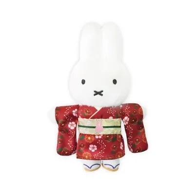 Miffy Style Limited Miffy Kimono Red Furisode Mascot 2024 Keyholder Toy Plush • $49.50