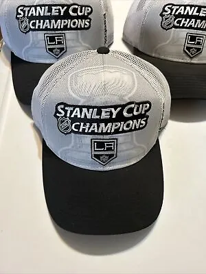 New Los Angeles Kings Stanley Cup Championship Reebok Snapback Hat Dead Stock • $17.99