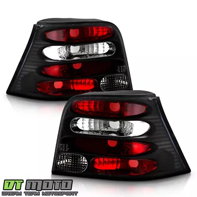 Black 99-06 VW Golf Mk4 R32 Euro Altezza Tail Lights Lamps Left+Right Pair Sets • $87.99