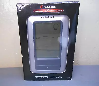 RadioShack Indoor/Outdoor Wireless Weather Forecaster 6300772 98 Ft Range.  • $28