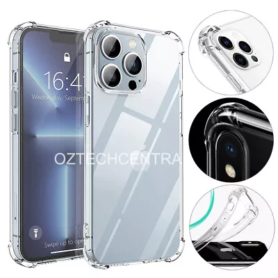 Clear Shockproof Bumper Case Cover For IPhone 15 14 13 12 11 Pro Max XS XR Plus • $5.99