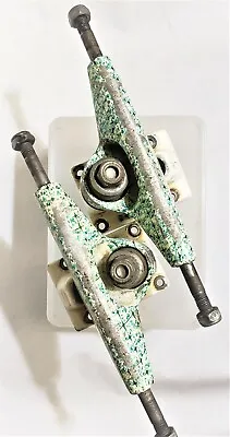 Krux Green And White Vintage Skateboard Trucks • $99.99