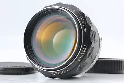 CLA'd [Near MINT] MINOLTA MC ROKKOR PG 58mm F/1.2 MF Lens HAWK EYE From JAPAN • $399