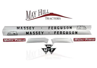 £14.95 • Buy Massey Ferguson Tractor 135, 148 Bonnet Decal Sticker Set - #2584