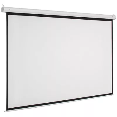 $100.11 • Buy 92  16:9 80  X 45  Viewing Area Motorized Projector Screen With Remote Control M