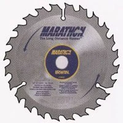 New Irwin 14015 Marathon 5 3/8  X 18 Tpi Frame Rip Carbide Circular Saw Blade • $5.99