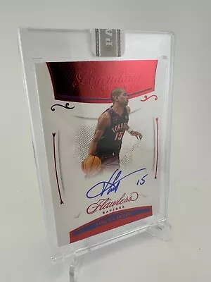 2020 Flawless Vince Carter One Of One 1/1 Auto White Box Autograph LEG-VIN • $1500