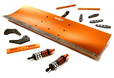 Precision Alloy Machined Snowplow Kit Designed For Traxxas 1/10 Maxx Truck 4S • $69.99