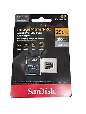 SanDisk ImageMate PRO MicroSDXC Memory Card - 256GB • $19.99