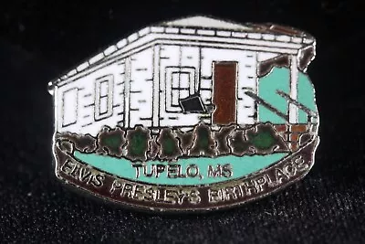 Elvis Presley's Birthplace Tupelo Mississippi Lapel Or Hat Pin • $14.94