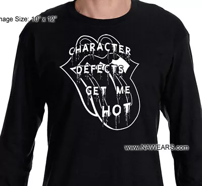 Narcotics Anonymous -  DEFECTS GET ME HOT - Long Sleeve T-shirt - S-3X -NEW • $24.99