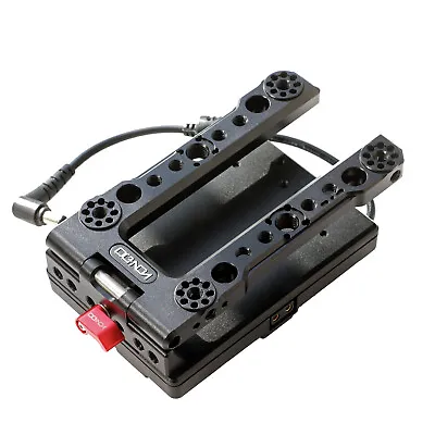£149.46 • Buy HONTOO FX6 V-lock V Mount Battery Plate Power Supply Fr SONY PXW-FX6 Film Camera